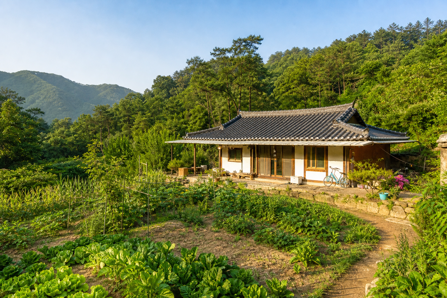 양평 산골 민박